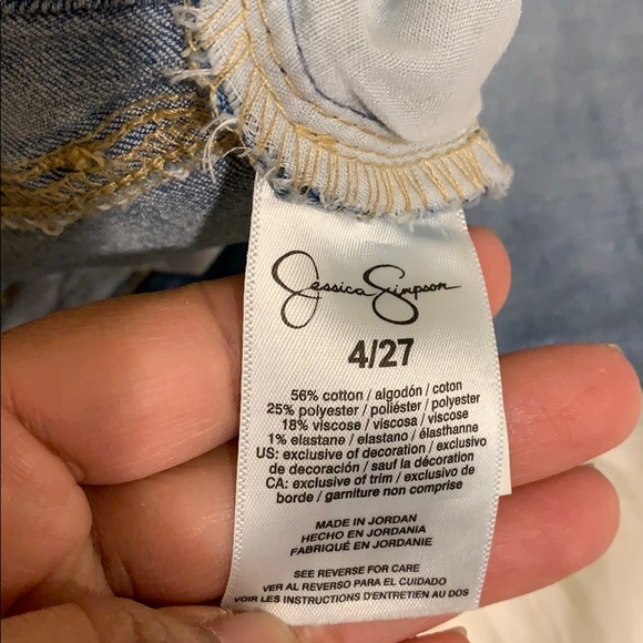 Jessica Simpson relaxed skinny crop Jeans - Picture 11 of 12